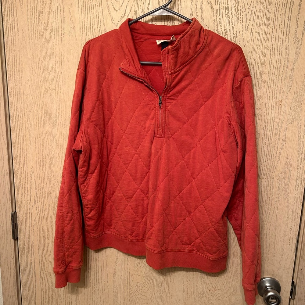 Target Red Quarter Zip